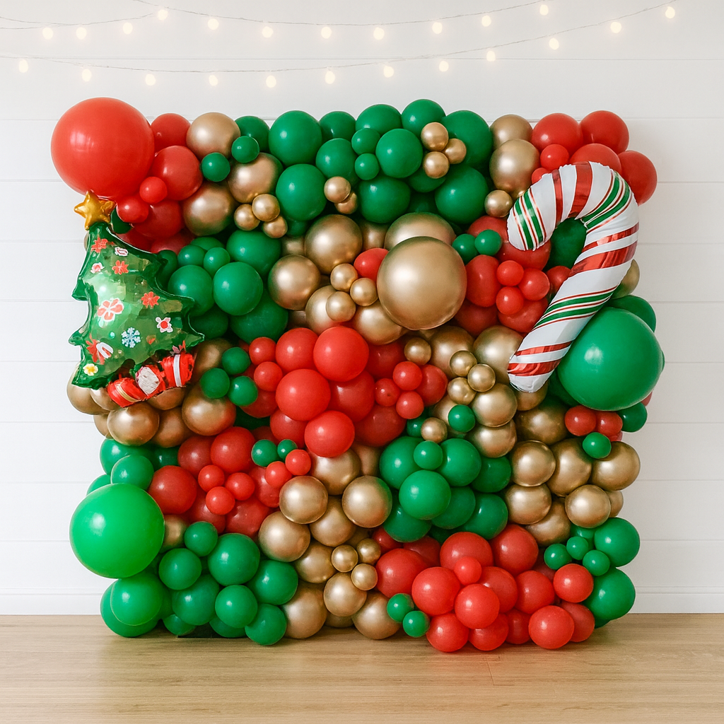 2mx2m Christmas Balloon Wall