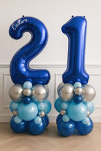 Load image into Gallery viewer, Any Age &amp; Colour Organic Number Stacks
