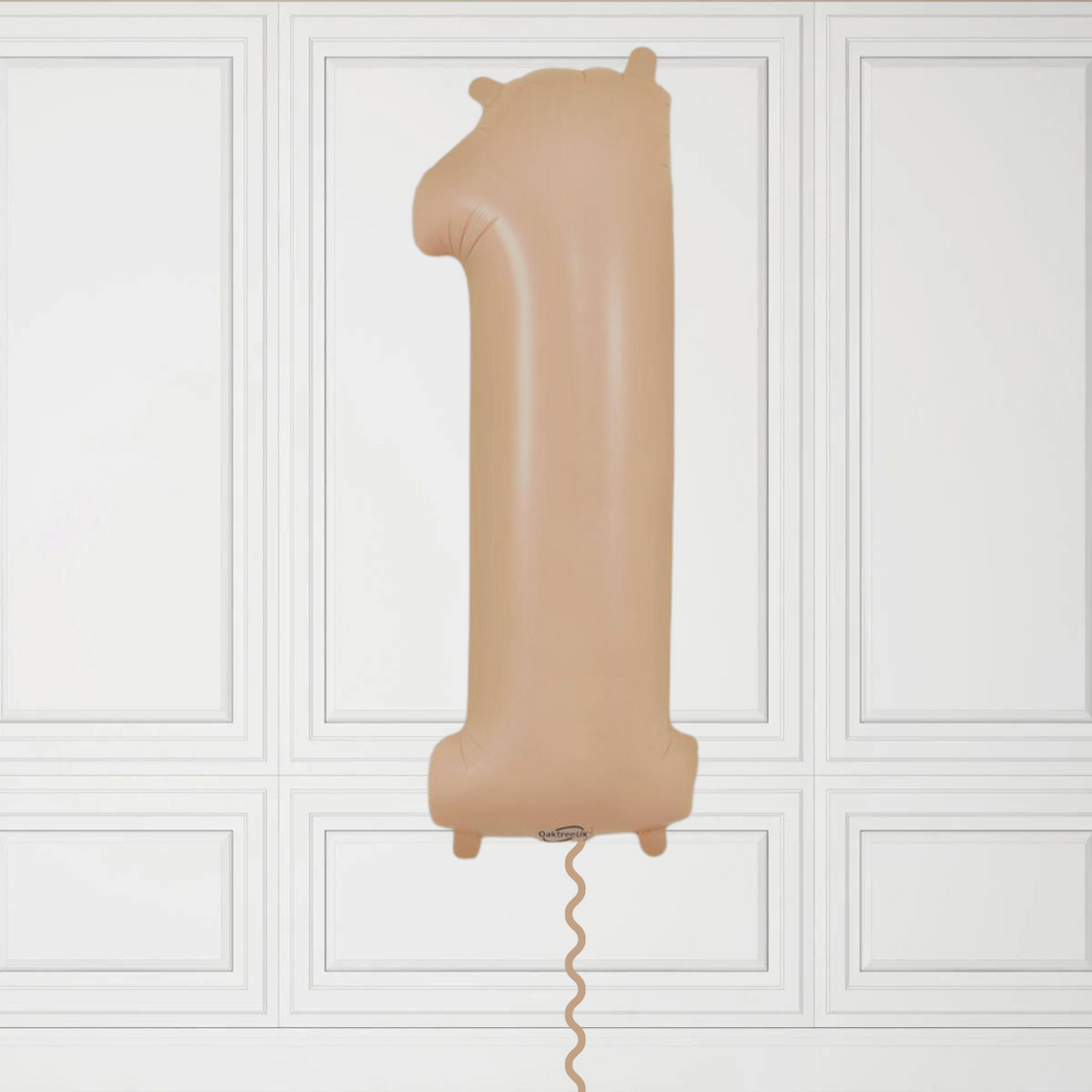 Large Nude Number 1 Balloon