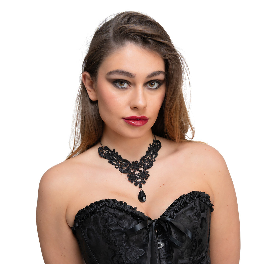 IN-STORE ONLY Gothic Lace Necklace