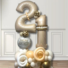 Load image into Gallery viewer, Any Age &amp; Colour Elegance Birthday Arrangement

