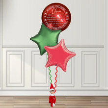 Load image into Gallery viewer, Any Name Elf Balloon Bouquet
