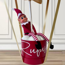 Load image into Gallery viewer, Any Message Elf Hot Air Balloon Arrangement
