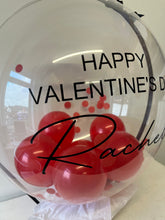 Load image into Gallery viewer, Valentine&#39;s Bubble Tabletop Arrangement
