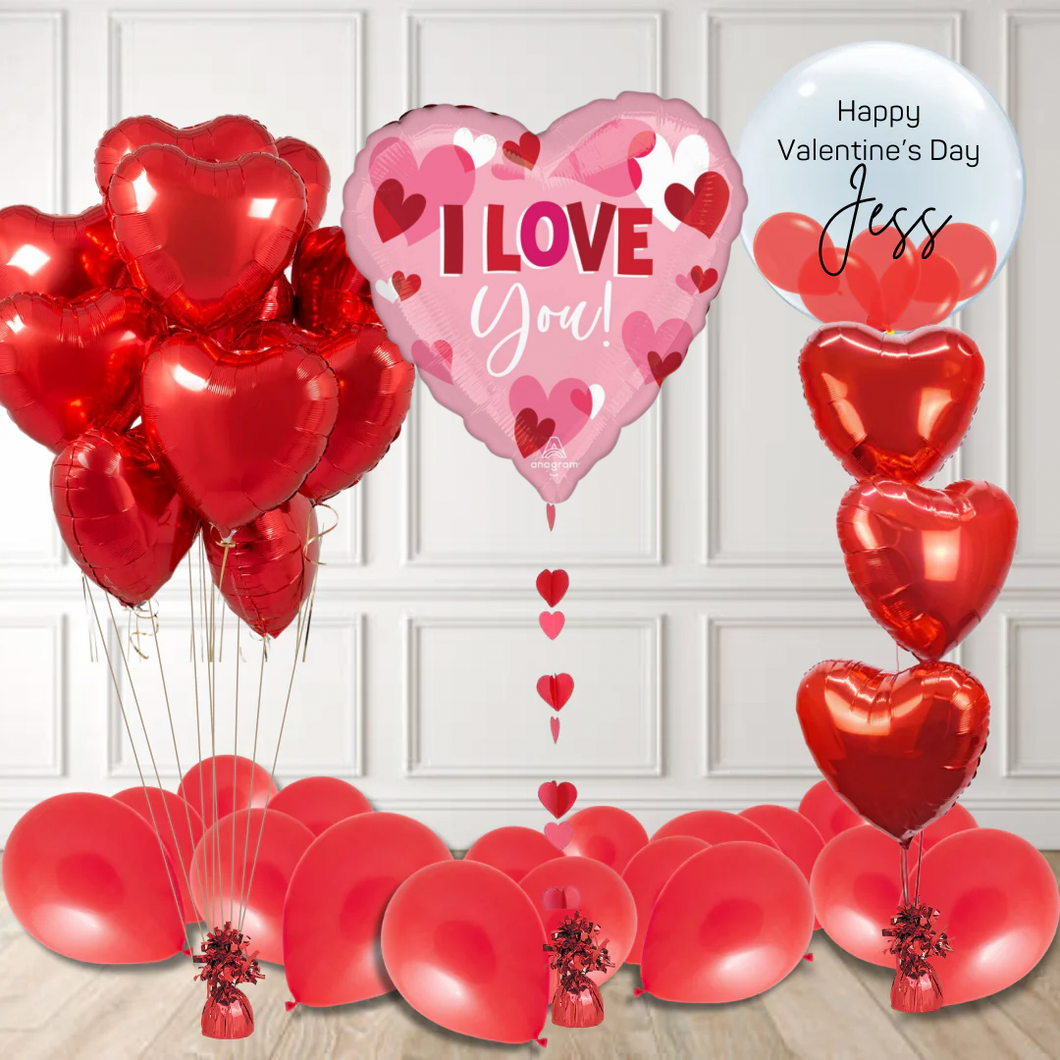 The Ultimate Valentine's Balloon Package