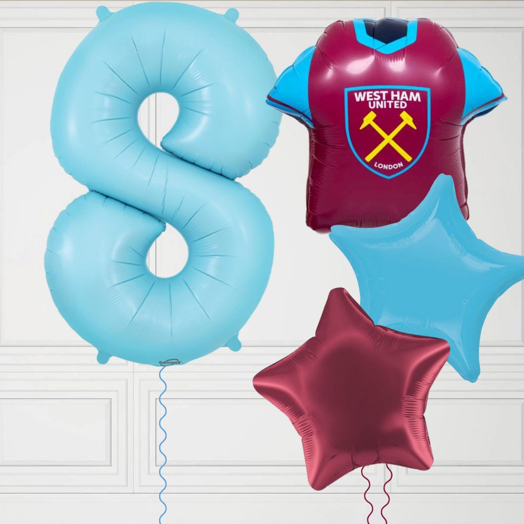 Any Age West Ham Football Number Bundle