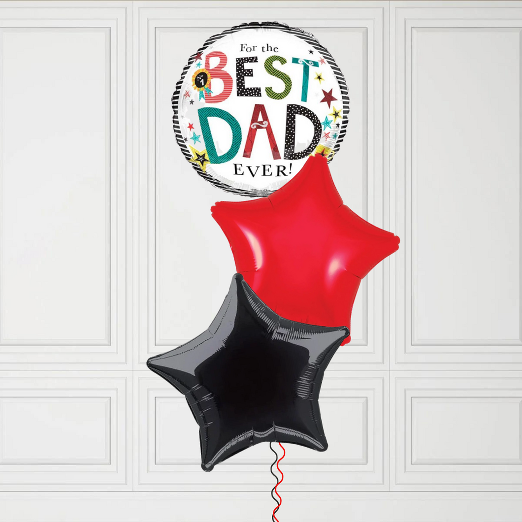 Best Dad Balloon Bouquet