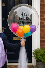 Load image into Gallery viewer, Back to School Personalised Bubble Balloon
