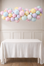 Load image into Gallery viewer, Mixed organic balloon garland in pastel colours
