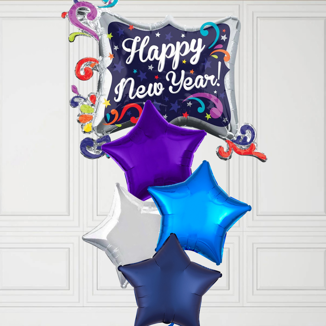 New Year Balloon Bouquet