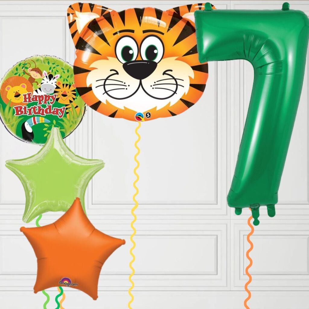 Any Age Tiger Safari Number Bundle