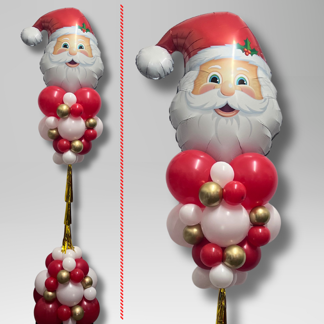 Santa Balloon Party Pole