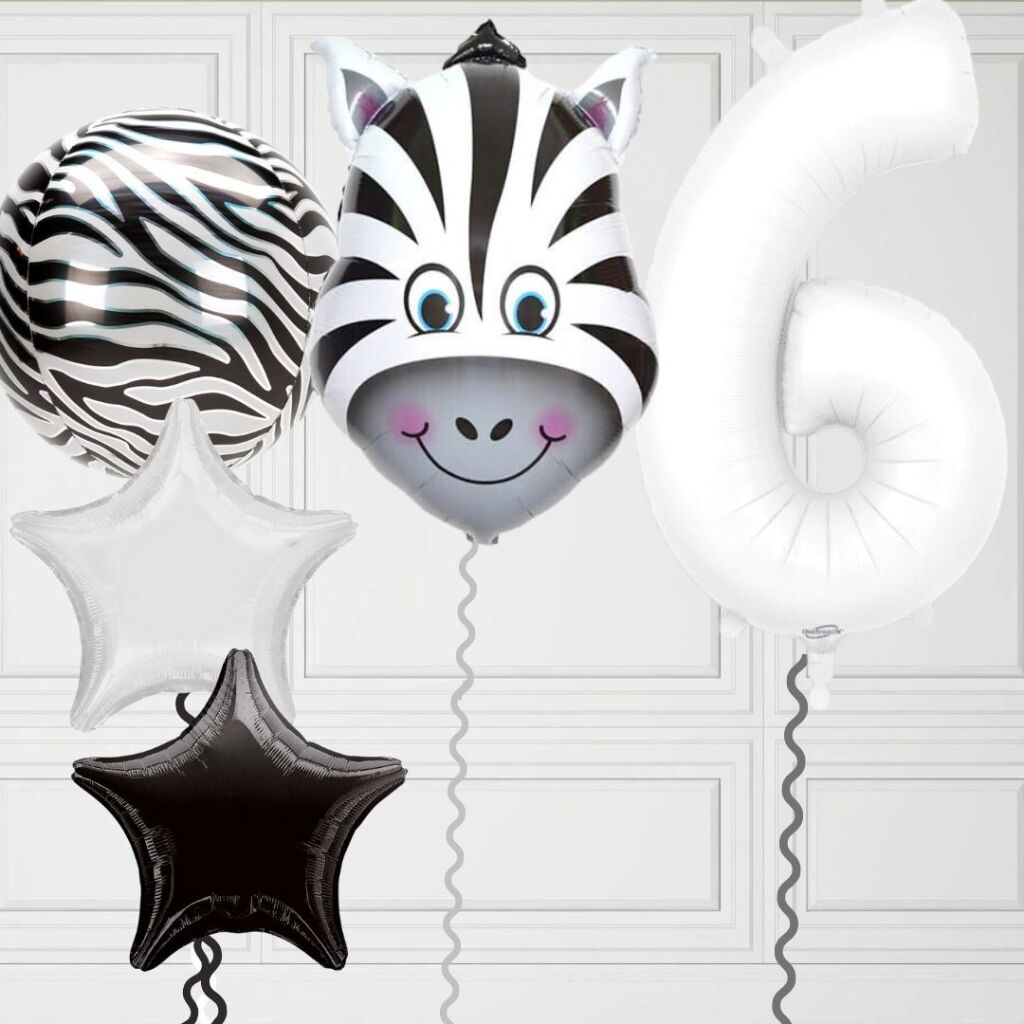 Any Age Zebra Number Bundle