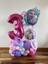 Load image into Gallery viewer, Disney Frozen balloon arrangement
