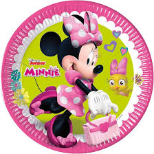 Minnie Mouse Plates