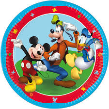 Mickey Mouse Paper Plates