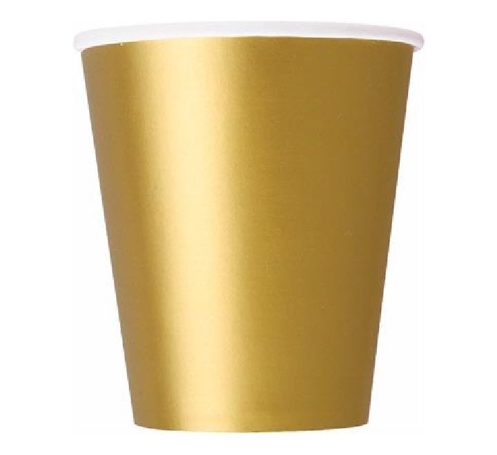 Gold Paper Cups