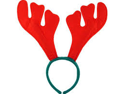 IN-STORE ONLY Red/Green Antler Headband