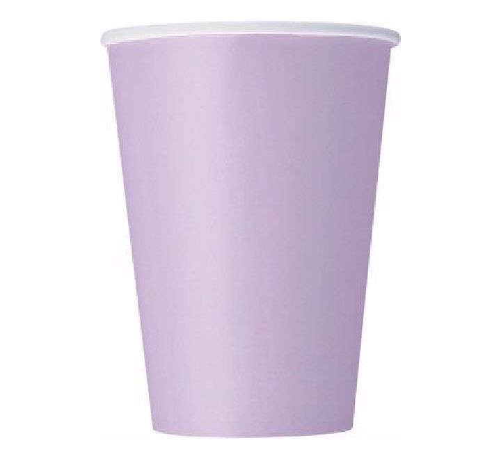 Lavender Paper Cups