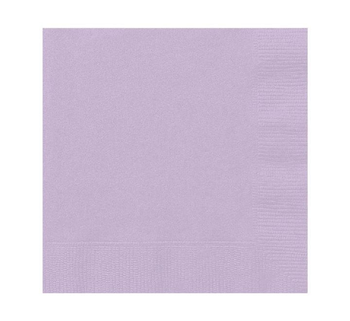 Lavender Lunch Napkins