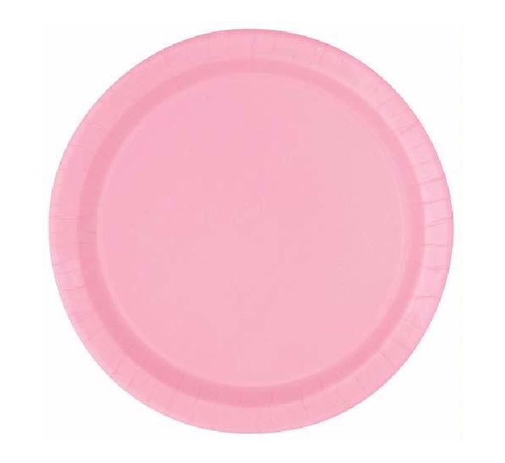 Pink Paper Plates