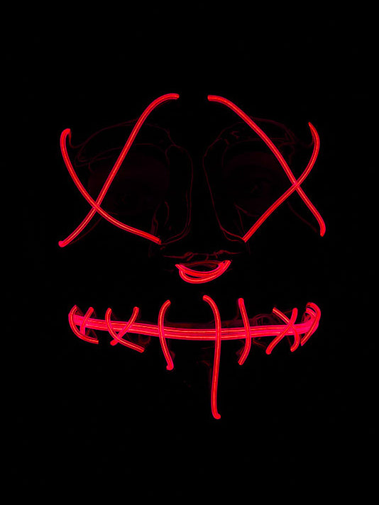 IN-STORE ONLY Light Up Neon Mask