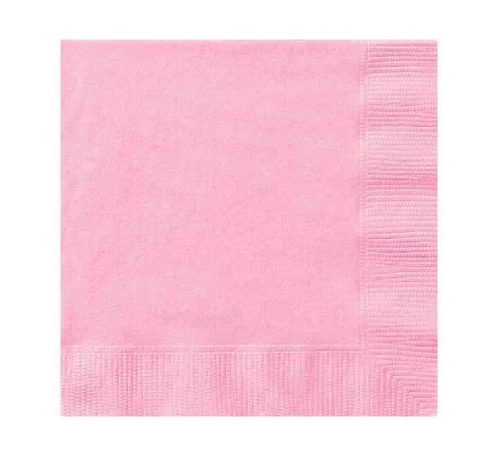 Pink Lunch Napkins