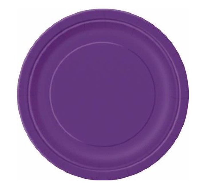 Purple Paper Plates