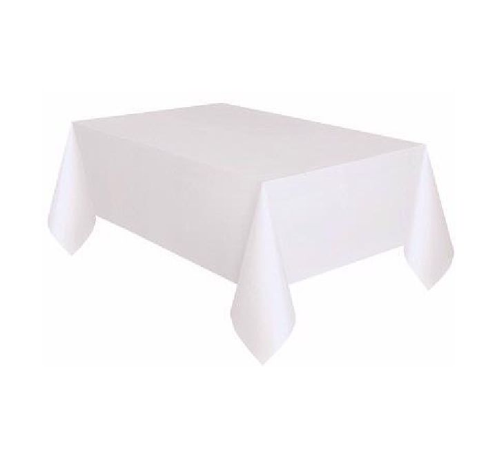 White Tablecover