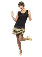 Load image into Gallery viewer, 1920s Fringed Flapper Costume Alternative View 3.jpg

