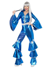 Load image into Gallery viewer, 1970s Dancing Dream Costume, Blue

