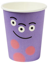 Load image into Gallery viewer, Halloween Tableware, Monster Cups x8

