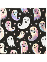 Load image into Gallery viewer, Halloween Tableware, Ghost Napkins x8
