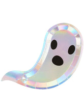 Load image into Gallery viewer, Halloween Tableware, Ghost Plates x8
