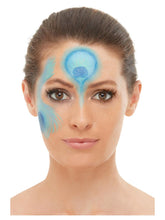 Load image into Gallery viewer, Smiffys Make-Up FX, Peacock Aqua Kit
