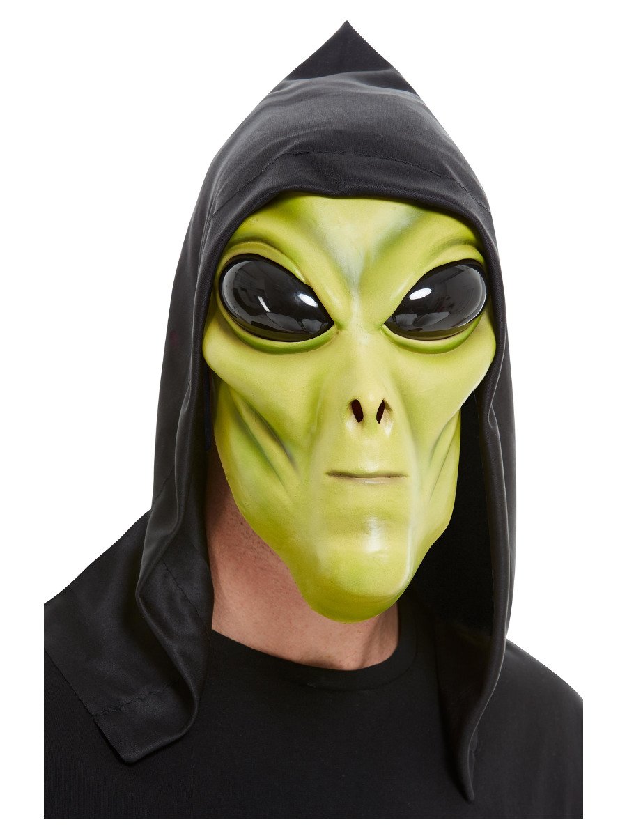 Alien Latex Mask Green