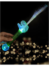 Load image into Gallery viewer, LED Light Up Glow Dinosaur Fibre Optic Wand
