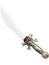 Load image into Gallery viewer, LED Light Up Curved Pirate Sword

