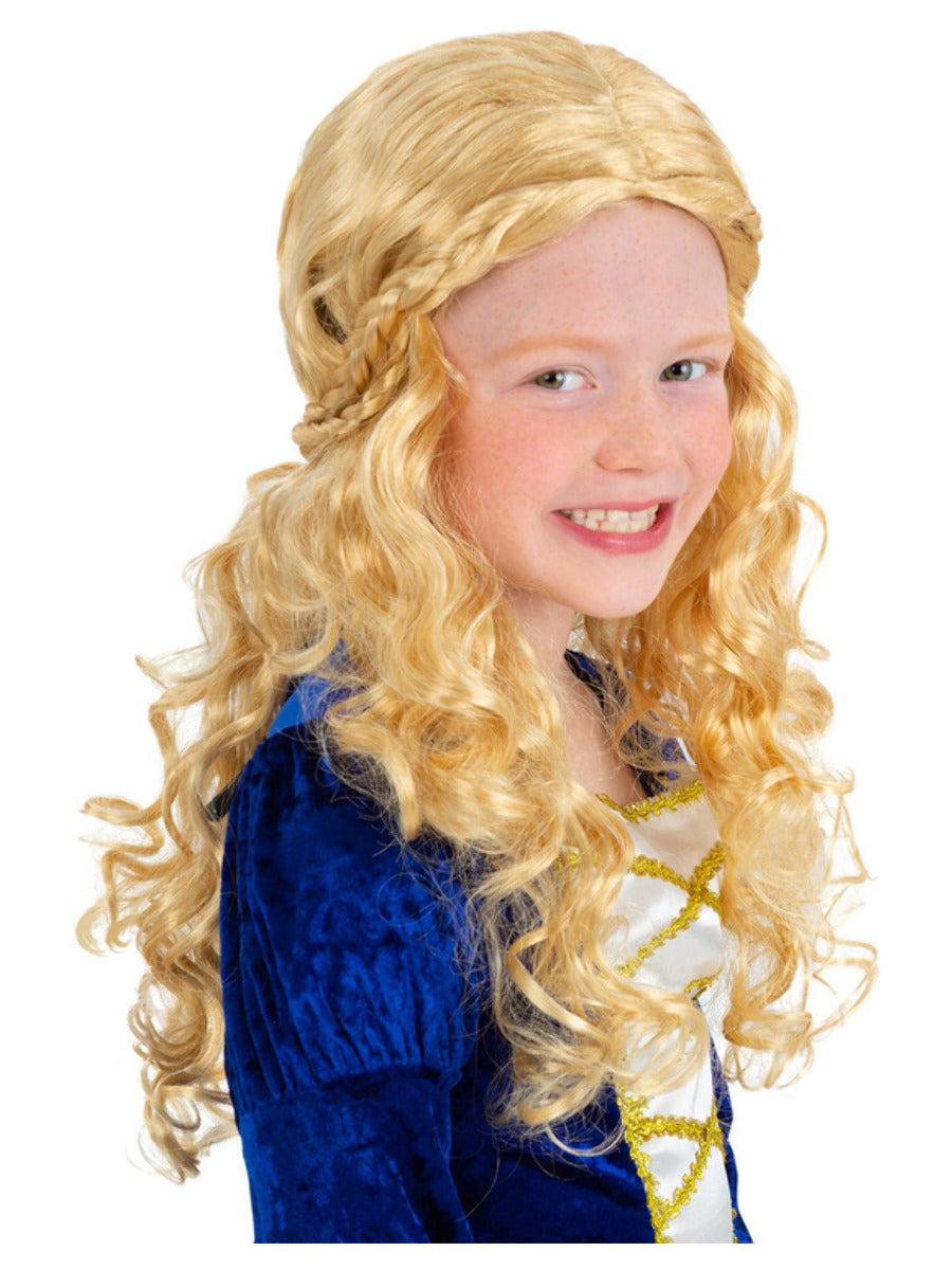 Medieval Princess Wig, Blonde