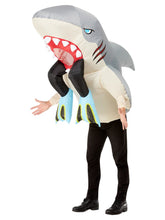 Load image into Gallery viewer, Inflatable Shark &amp; Diver Costume
