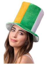 Load image into Gallery viewer, Deluxe St Patricks Day Top Hat
