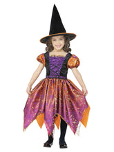 Load image into Gallery viewer, Moon &amp; Stars Witch Costume
