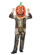 Load image into Gallery viewer, Pumpkin Scarecrow Reaper Costume
