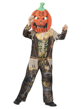 Load image into Gallery viewer, Pumpkin Scarecrow Reaper Costume
