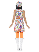 Load image into Gallery viewer, 60s Groovy Chick Costume Alternative View 2.jpg

