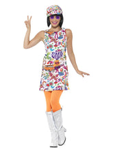 Load image into Gallery viewer, 60s Groovy Chick Costume
