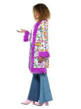 Load image into Gallery viewer, 60s Groovy Hippie Coat Alternative View 1.jpg
