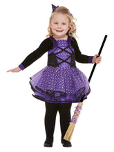 Load image into Gallery viewer, Toddler Pretty Star Witch Costume
