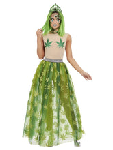 Load image into Gallery viewer, Cannabis Queen Costume, Green
