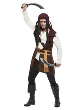 Load image into Gallery viewer, Dark Spirit Pirate Costume, Brown
